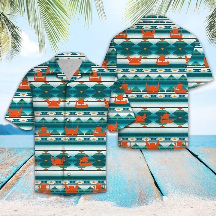 Viking Traditions On Fabulous Hawaiian Shirt
