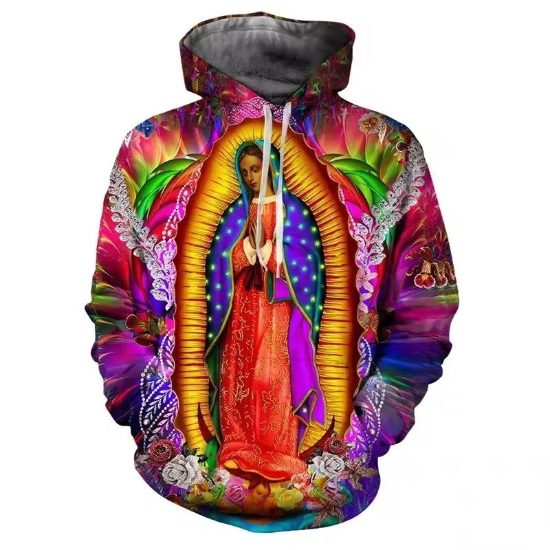 Virgin Mary Our Lady of Guadalupe Hoodie