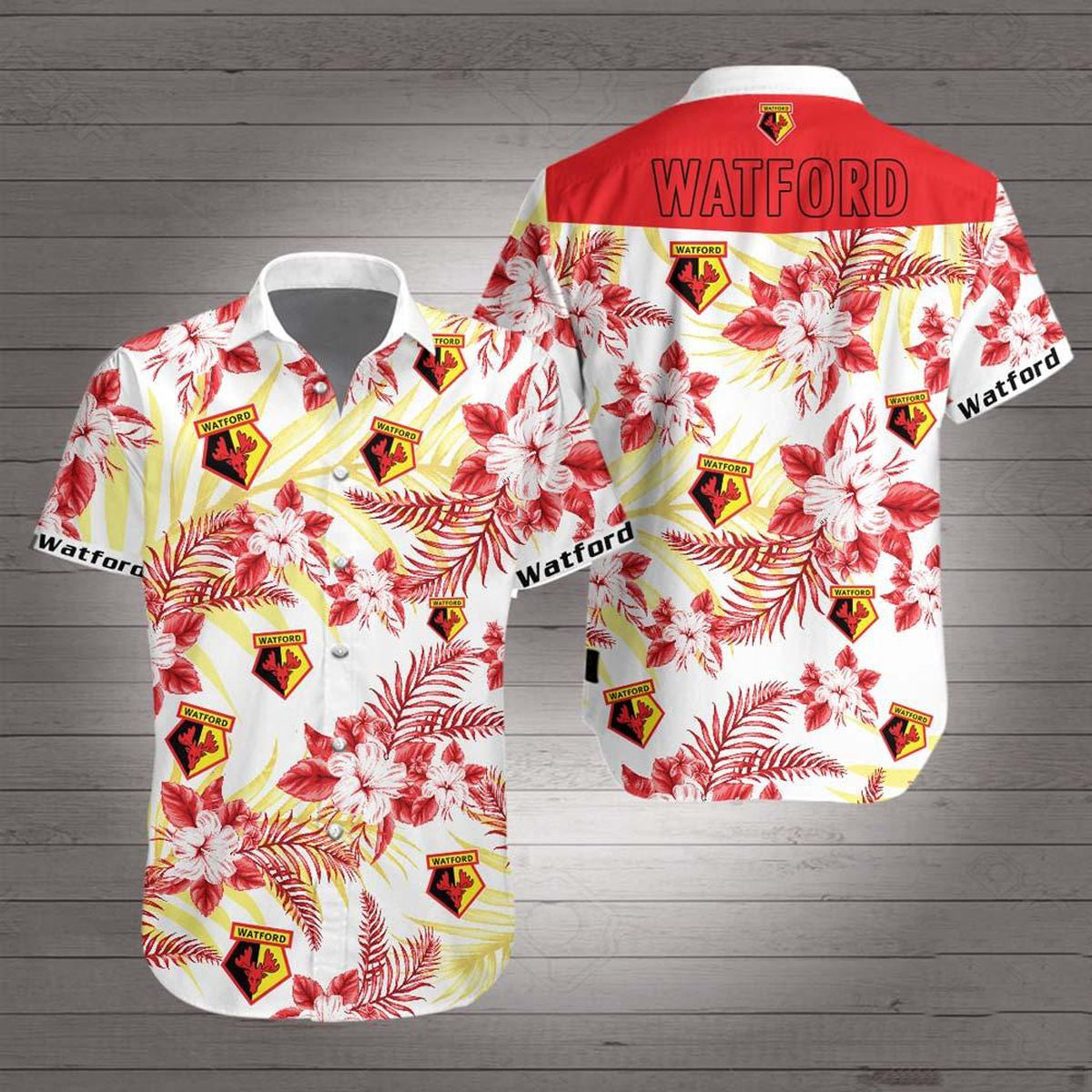 Watford F.C Hawaiian Shirt