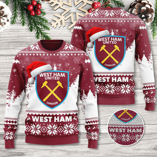 West Ham United Ugly Christmas Sweater