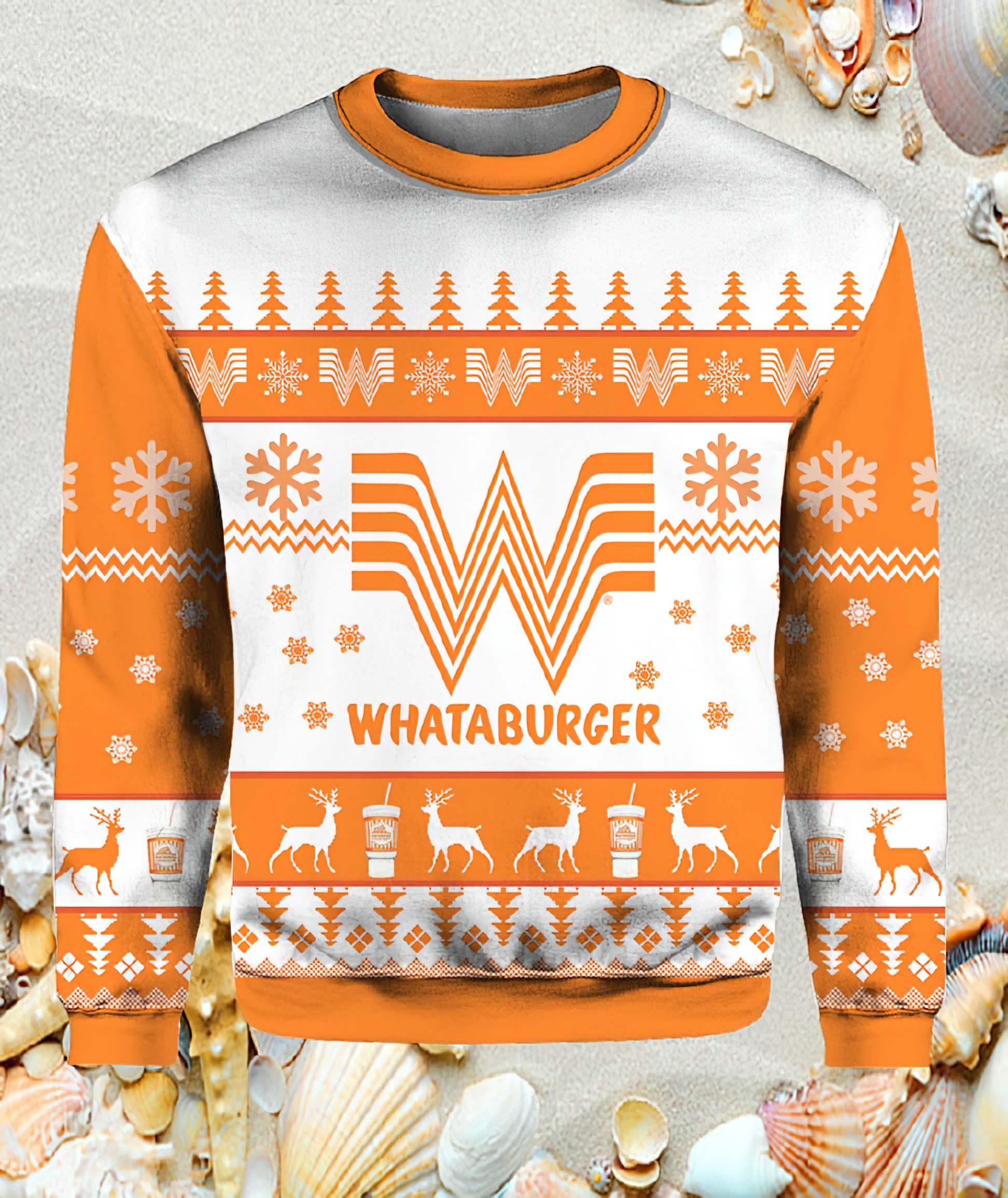 Whataburger Ugly Christmas Sweater