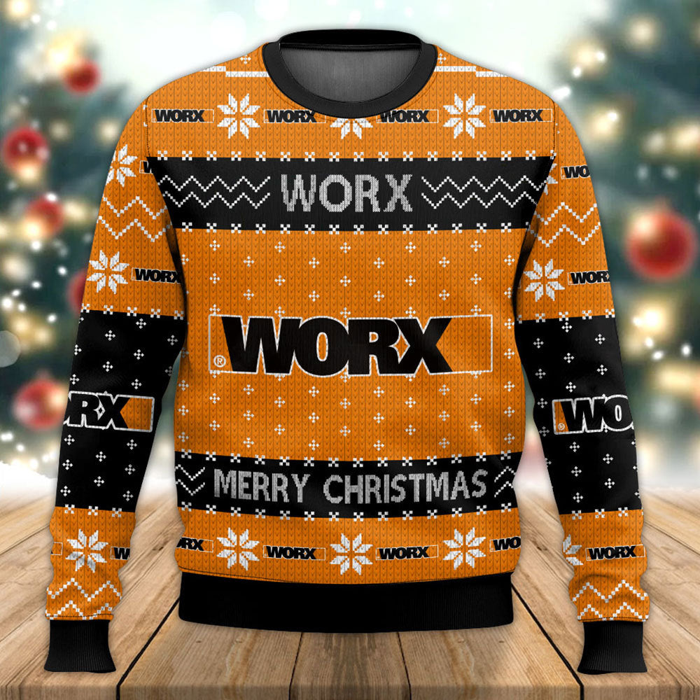 Worx Tool Ugly Christmas Sweater