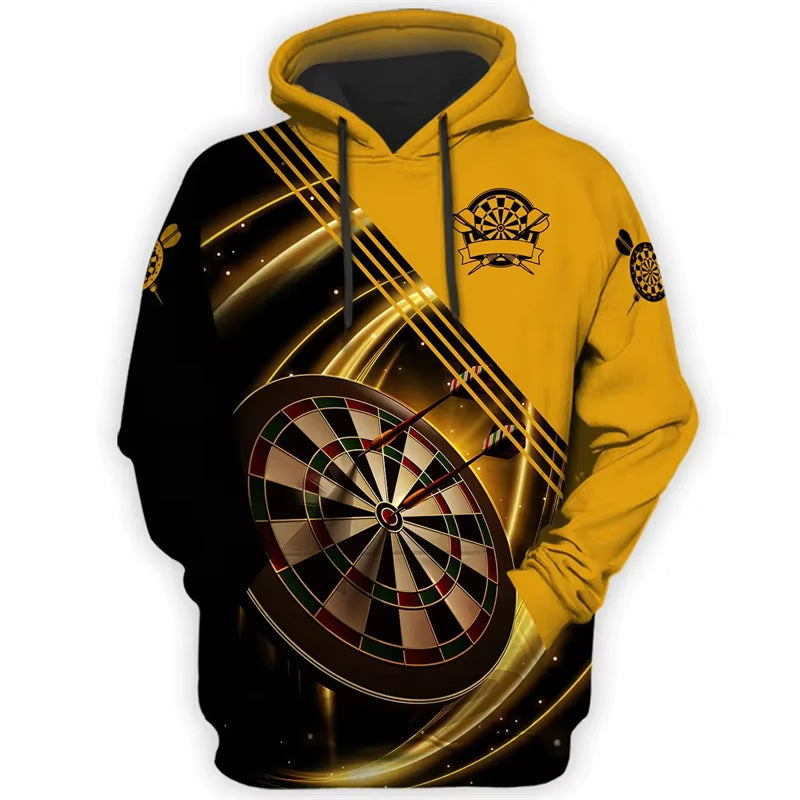 Yellow Dart Hoodie