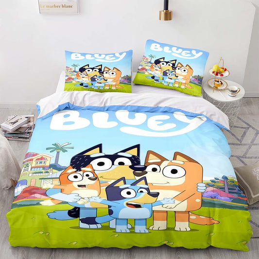 Bluey Family Bedding Set