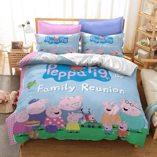 Peppa Pig Family Bedding Set