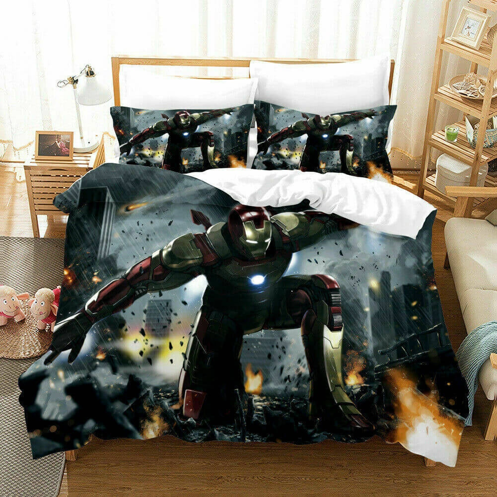 Iron Man 3D Bedding Set