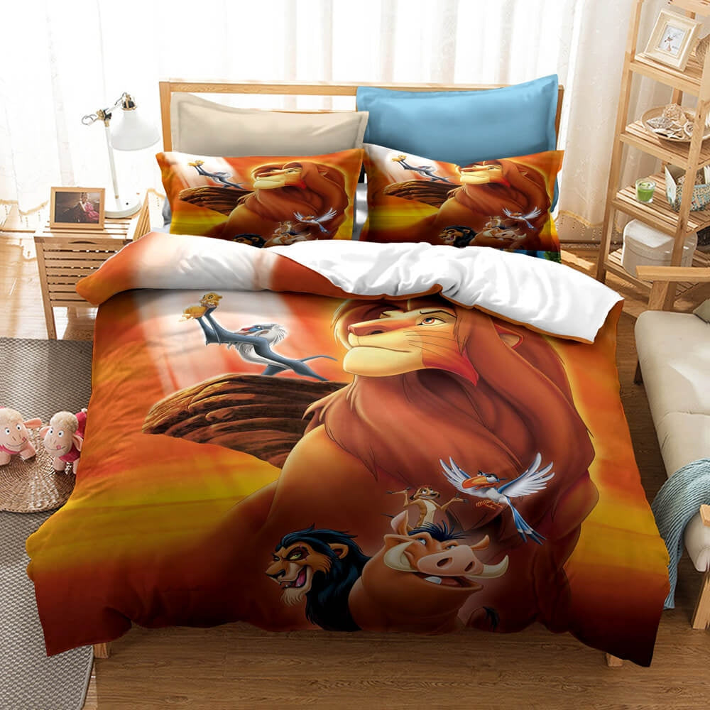 Lion King Cartoon Bedding Set