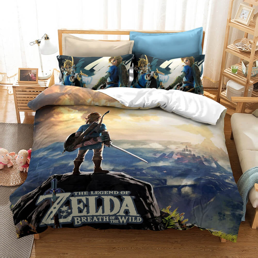 The Legend of Zelda Bedding Set with Pillowcases