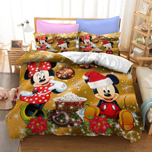 Mickey Mouse Christmas Bedding Set