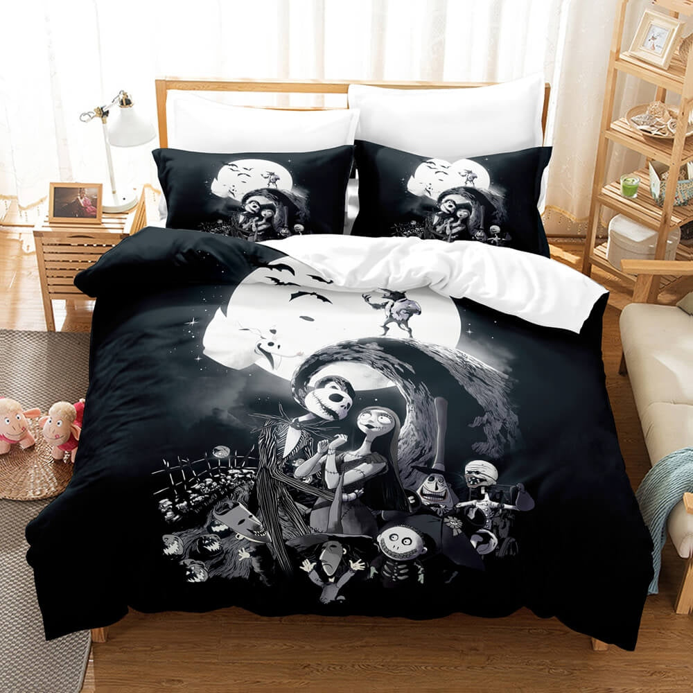 Nightmare Before Christmas Bedding Set with Pillowcases