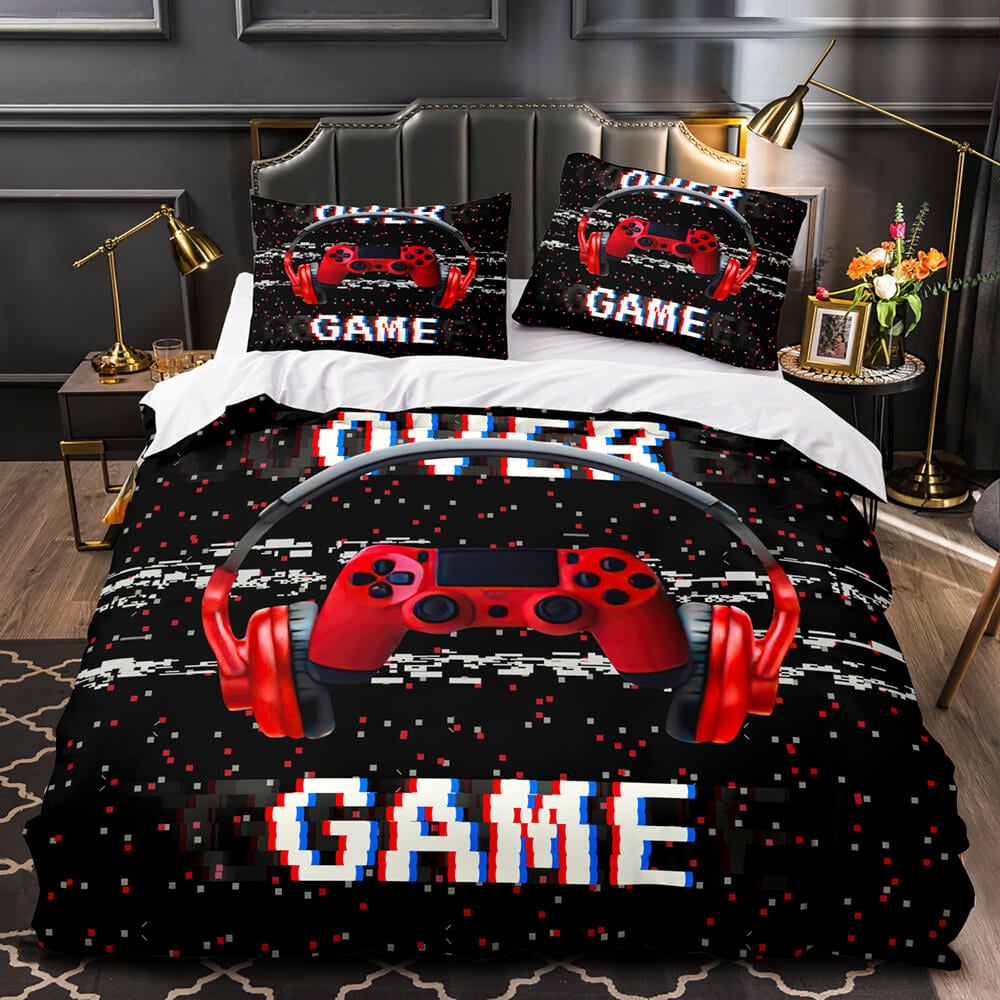 Game Controller Game Over Bedding Set