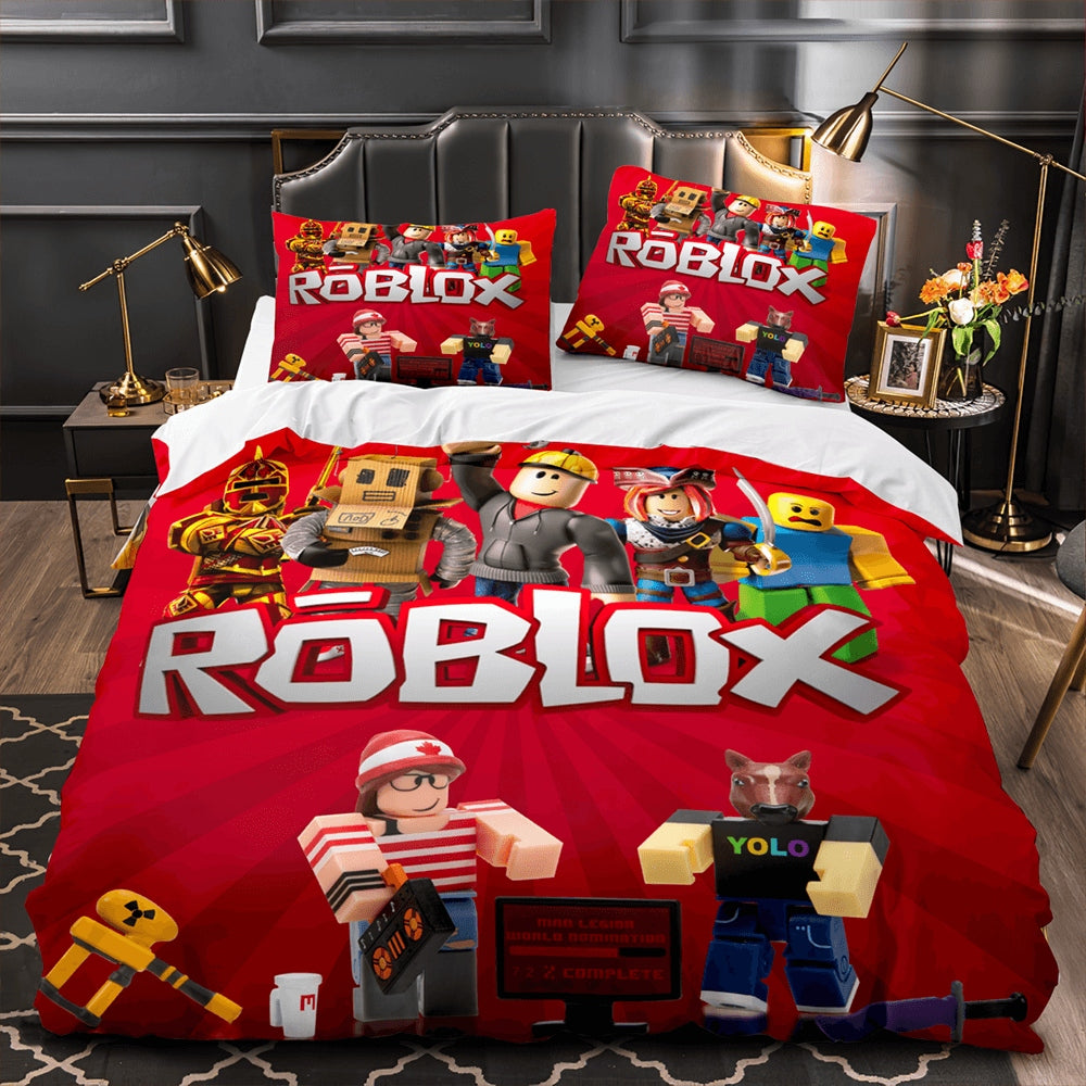 Red Roblox Bedding Set