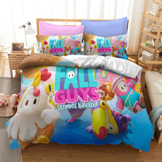 Fall Guys Ultimate Knoctout Bedding Set