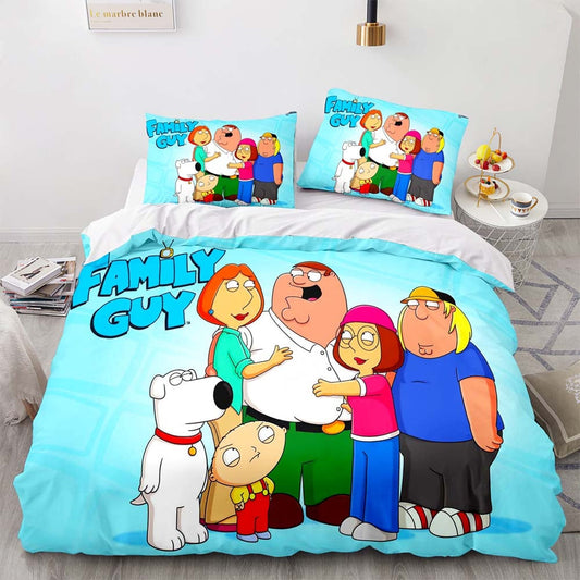 Family Guy Bedding Set with Pillowcases