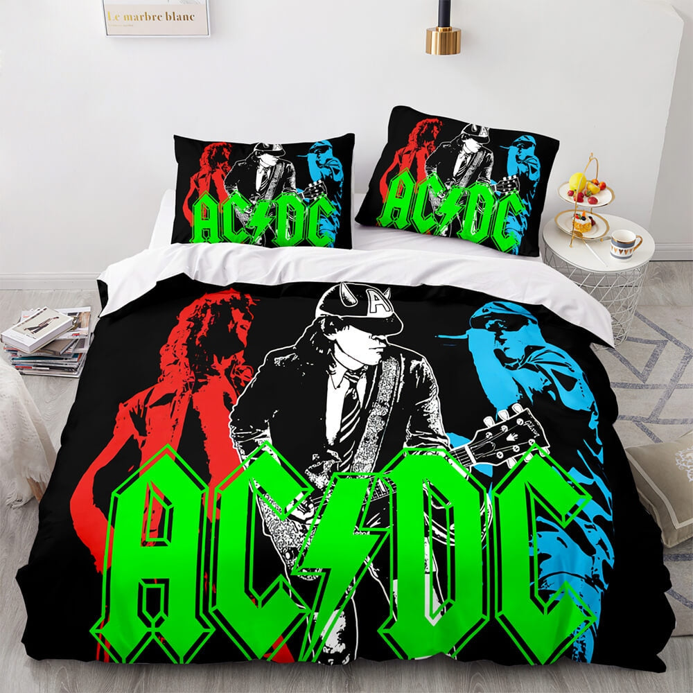 AC DC Band Bedding Set