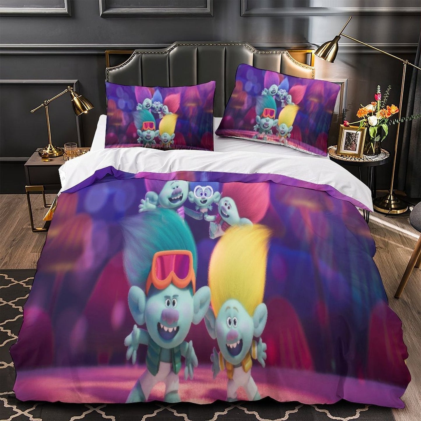 Trolls Adventure Bedding Set with Pillowcases