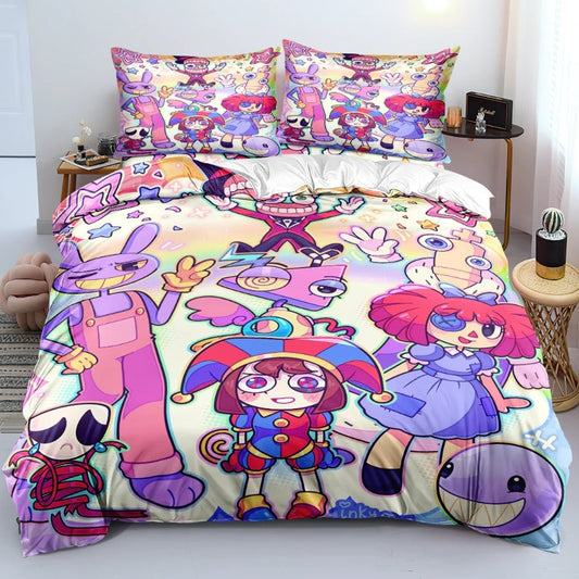The Amazing Digital Circus Bedding Set