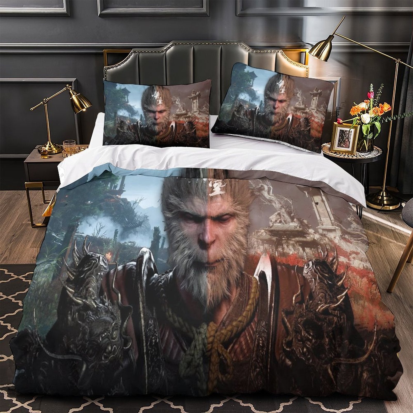 Black Myth Wukong Bedding Set
