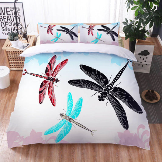 Dragonfly Pattern Bedding Set