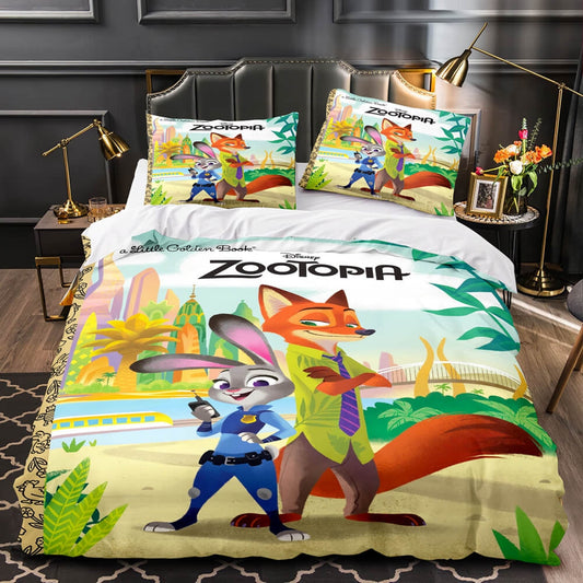 Zootopia Bedding Set Duvet Covers