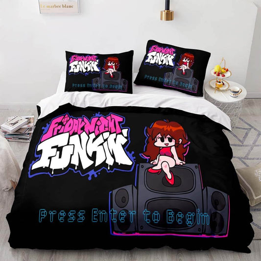 Friday Night Funkin Bedding Set Duvet Covers