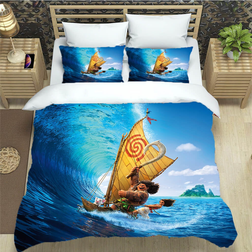 Moana Bedding Set Single Double King Size