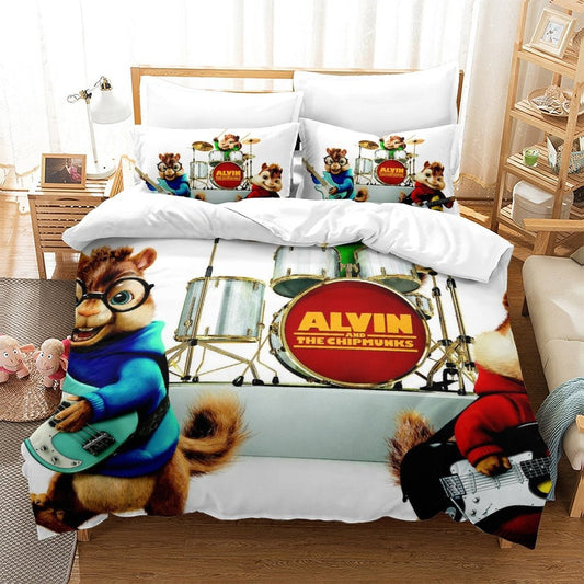Alvin and the Chipmunks Bedding Set