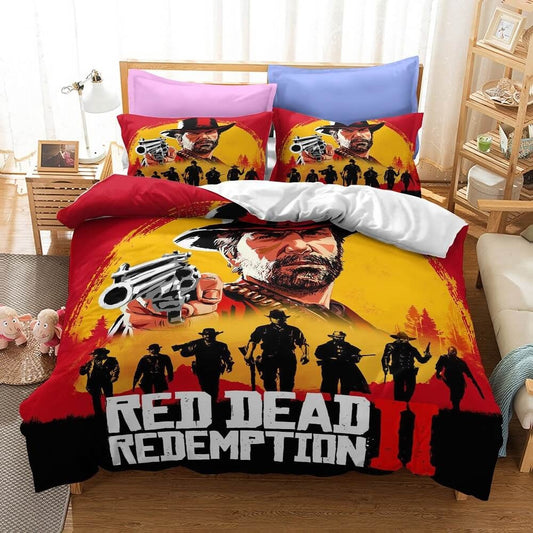 Red Dead Redemption II Bedding Set