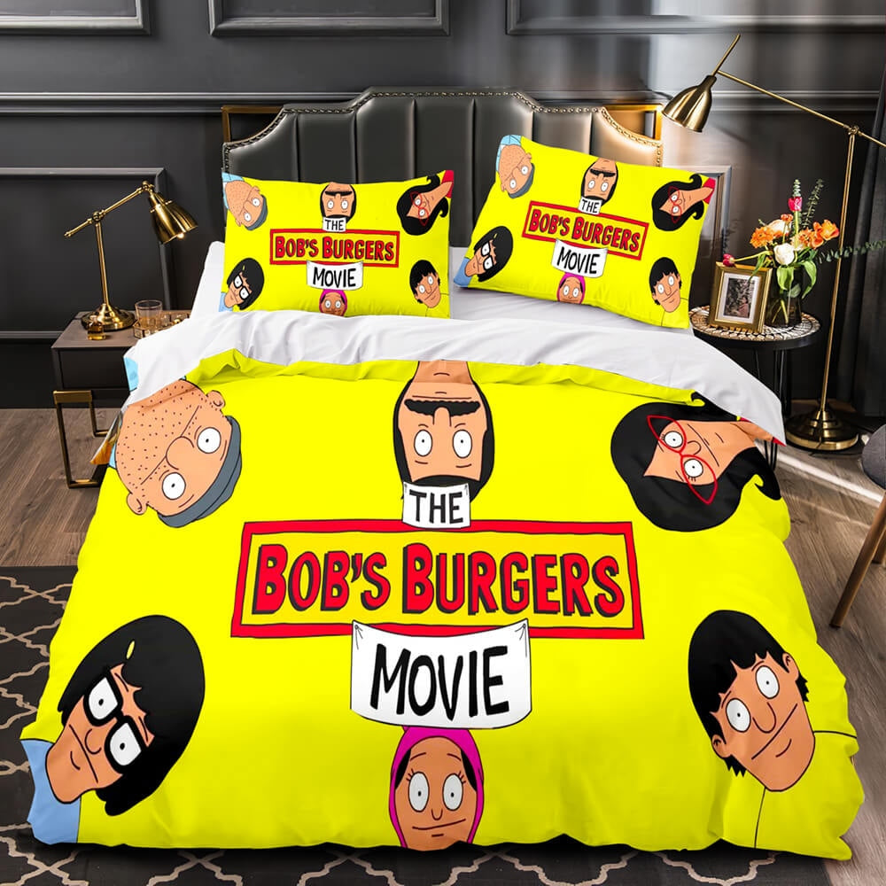 Bob's Burgers Movie Bedding Set Duvet Covers