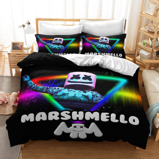 DJ Marshmello Bedding Set