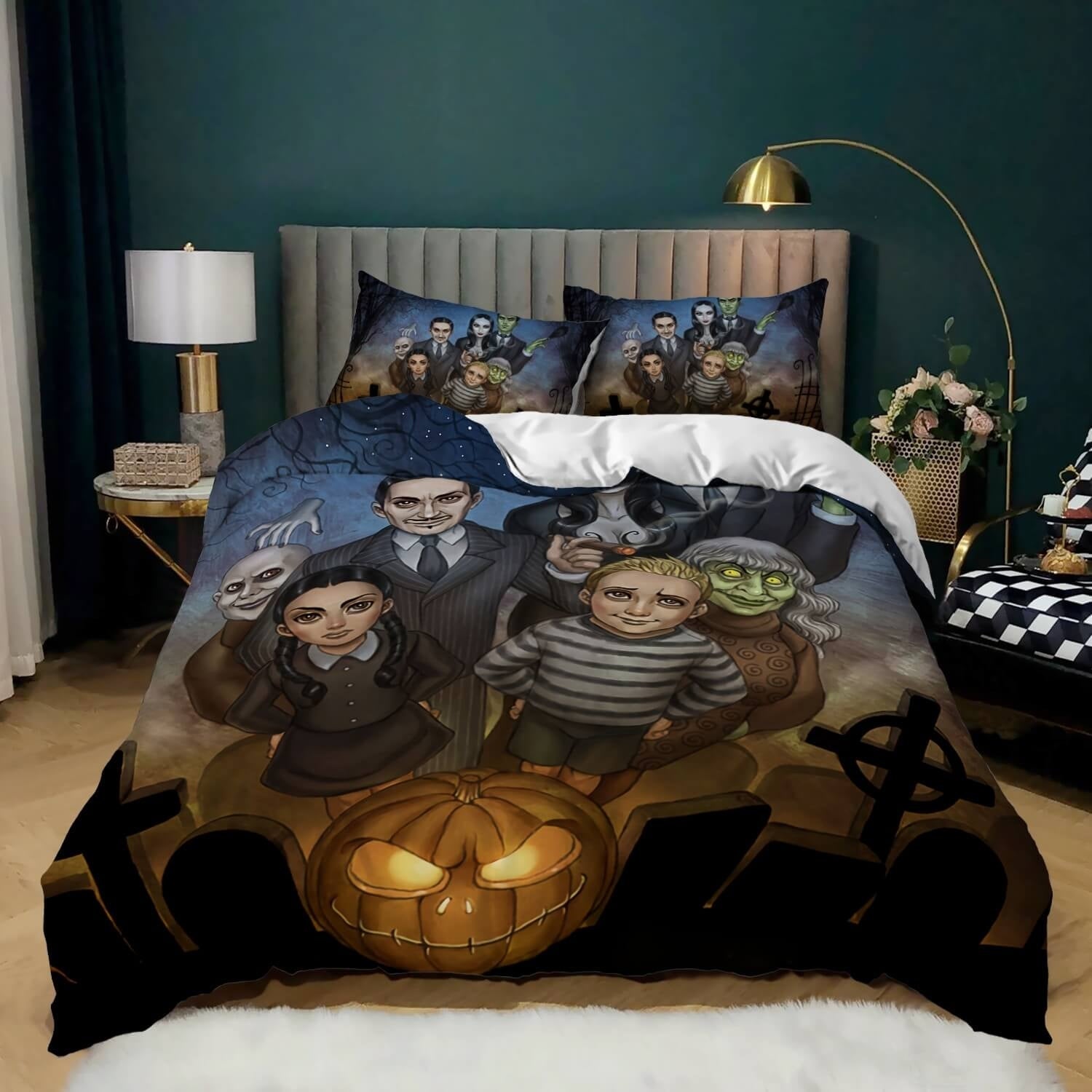 The Addams Family Bedding Set Duvet Covers
