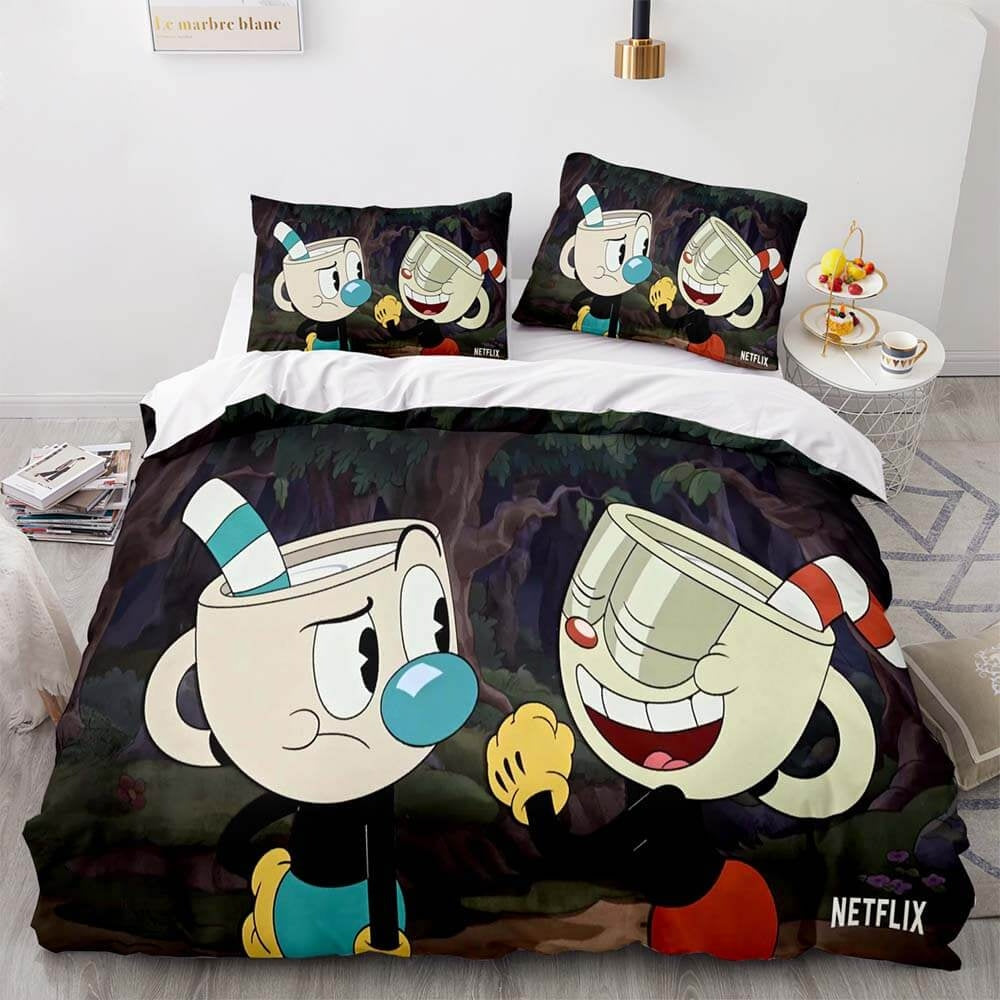 Cuphead Bedding Set Duvet Covers