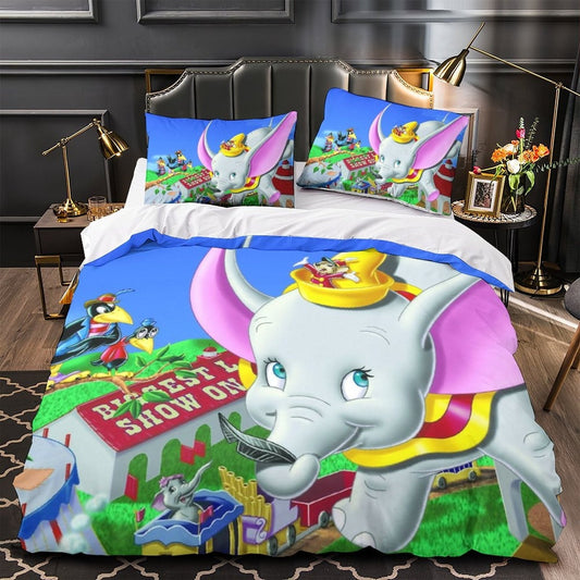 Dumbo Elephant Bedding Set