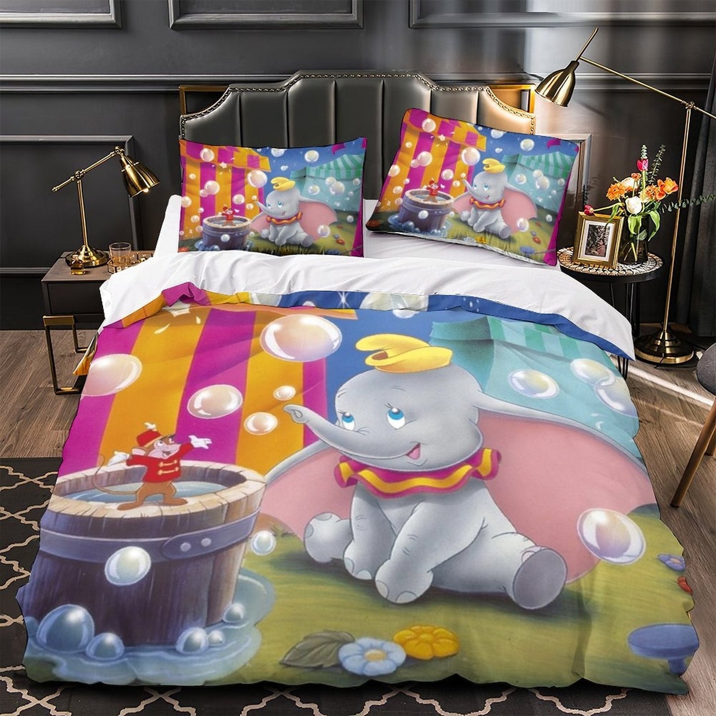 Dumbo Elephant Bedding Set Duvet Covers