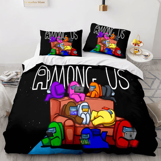 Among Us Bedding Set Single Double King Size