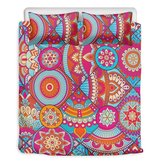 Retro Mandala Bohemian Bedding Set