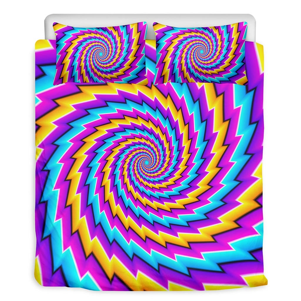 Twisted Spiral Optical Illusion Bedding Set