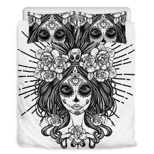 Calavera Girl Bedding Set