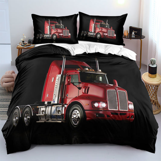Kenworth Truck Bedding Set Single Double King Size