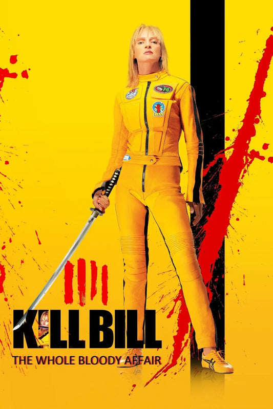 Movie Kill Bill Poster Canvas Wall Art