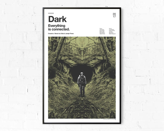 2017 Dark Movie Retro Poster Canvas