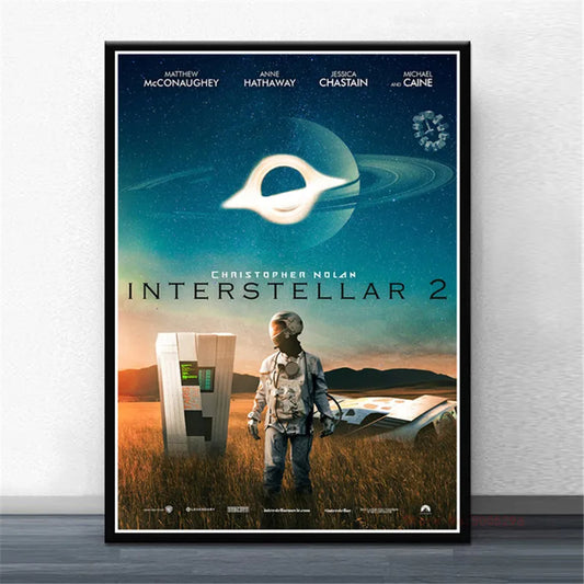 Interstellar Movie Poster Canvas Wall Art, Part 2