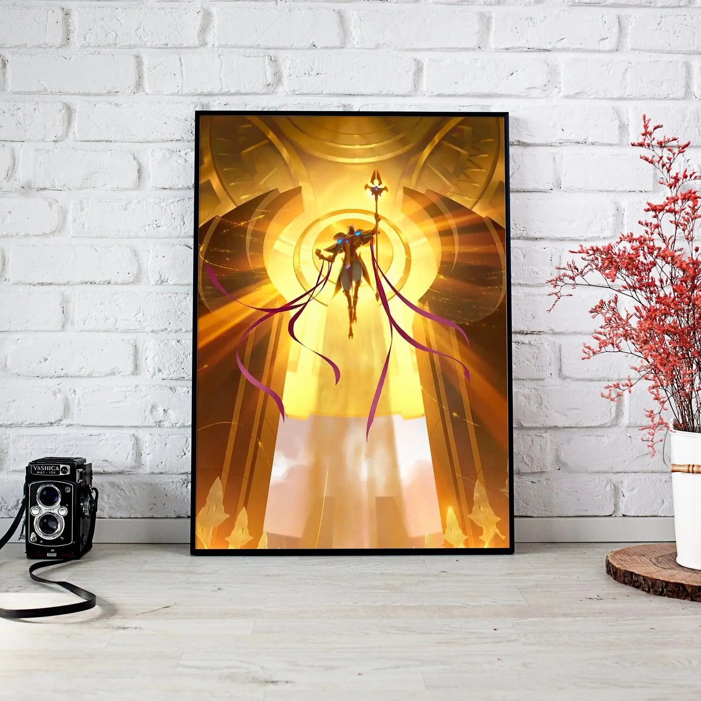 Azir League of Legends Game Poster Canvas