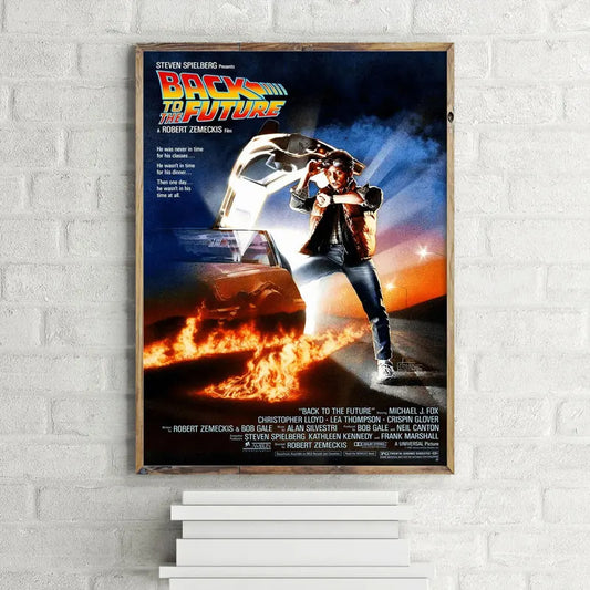 Back To The Future Poster Canvas, Part 1, 1985