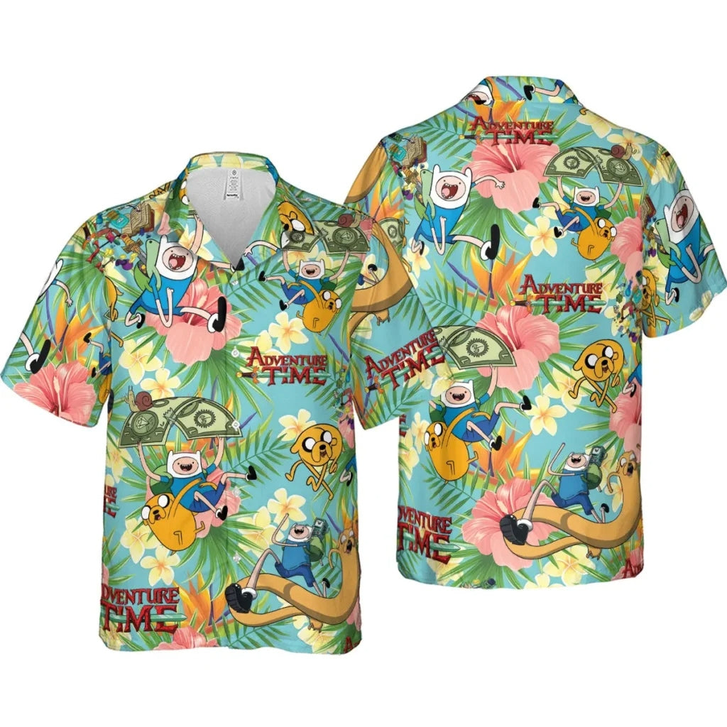 Tropical Adventure Adventure Time Hawaiian Shirt