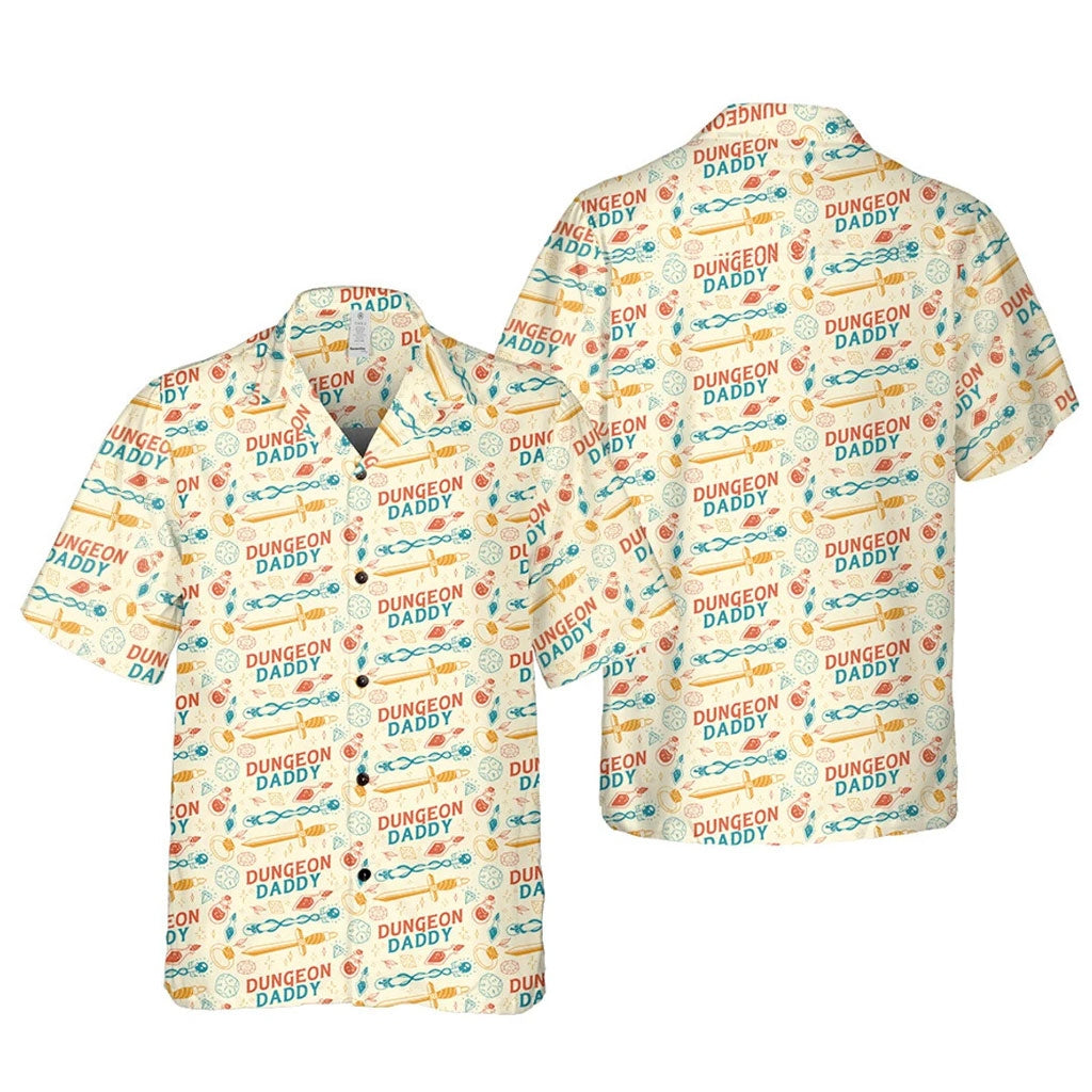 Dungeon Daddy DnD Hawaiian Shirt