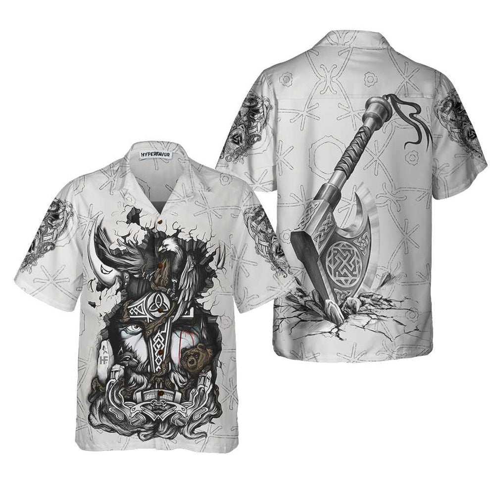 Viking Odin Hawaiian Shirt