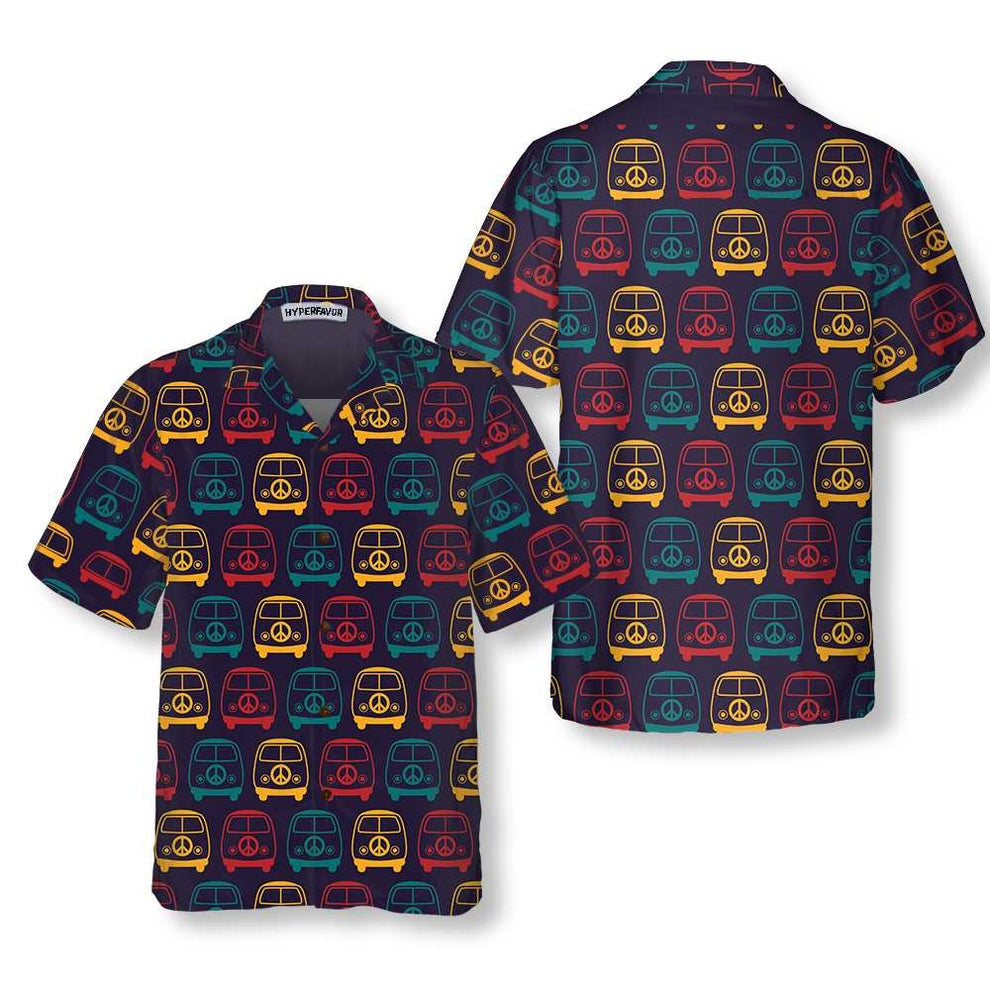 Mini Van Hippie Hawaiian Shirt