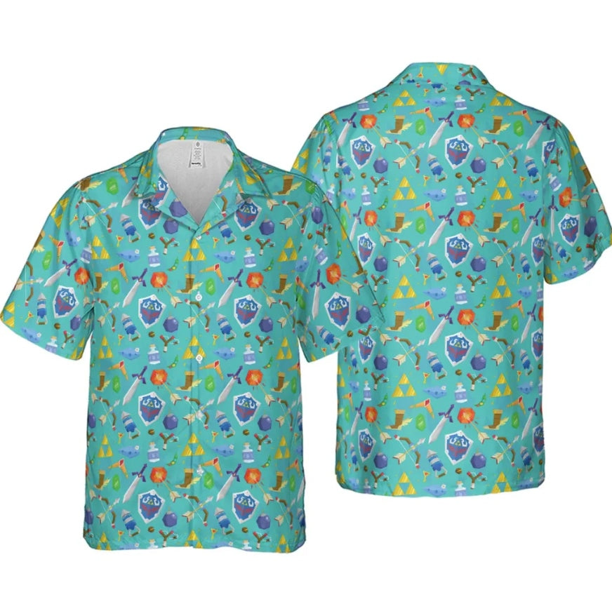Zelda Korok The Legend of Zelda Hawaiian Shirt