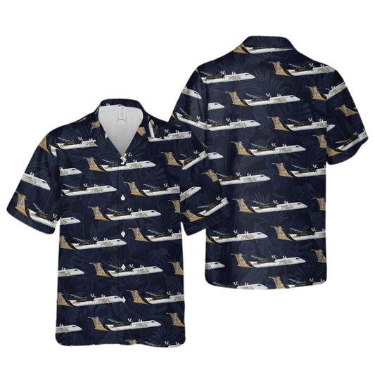 University of Idaho Q400 Alaska Airlines Hawaiian SHirt